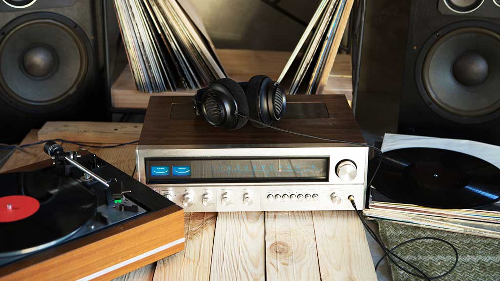 A photo of audio equipment