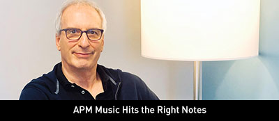 Variety Excerpt: "APM Music Hits All The Right Notes" - Photo of Adam Taylor, President of APM Music