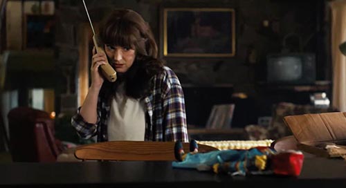 Winona Ryder as Joyce on the phone
