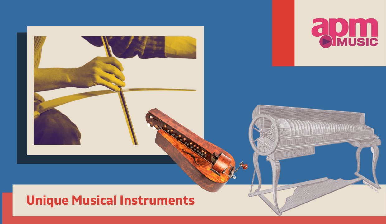 photo of unique musical instruments
