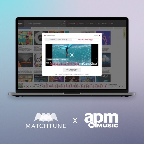 a graphic showing MatchTune and AMP's plugin partnership