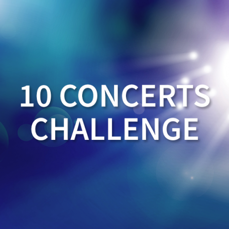 10 Concerts Challenge