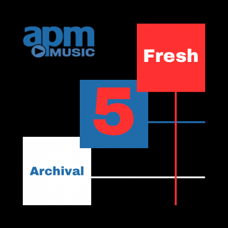 graphics for fresh five archival playlist