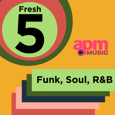 logo of APM Fresh Five: Funk, Soul, R&B