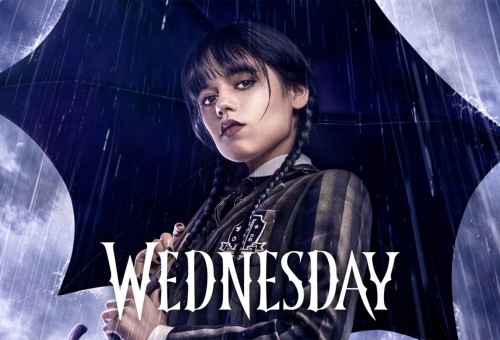Netflix Wednesday Poster